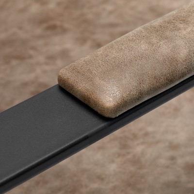 Gabbiano fotel fryzjerski Modena old brązowy -Meble fryzjerskie- 